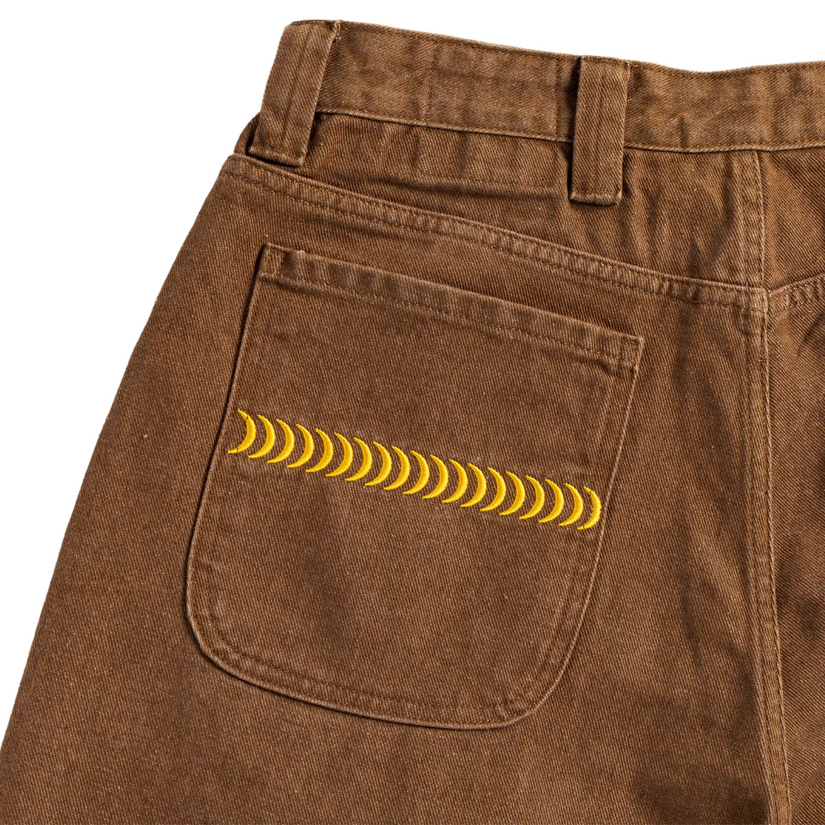 Spitfire Bighead Denim Shorts (Brown)