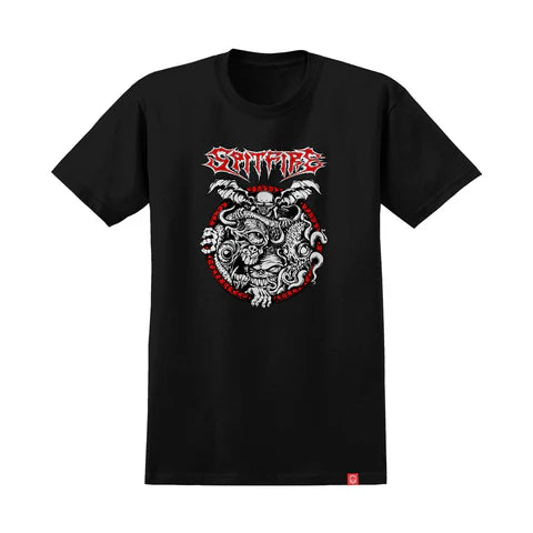 Spitfire Demon Gate T-Shirt (Black)
