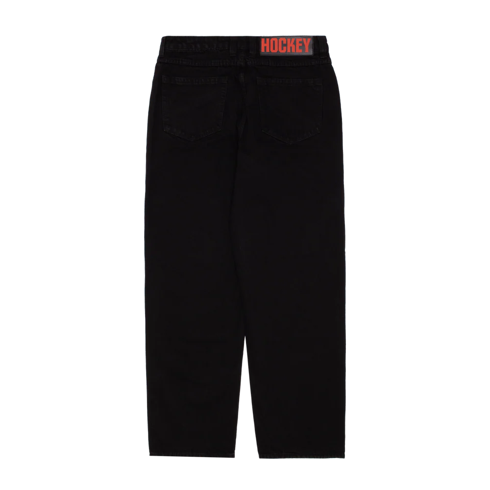Hockey Double Knee Jean (Black)