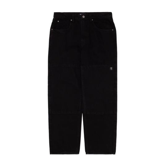Hockey Double Knee Jean (Black)