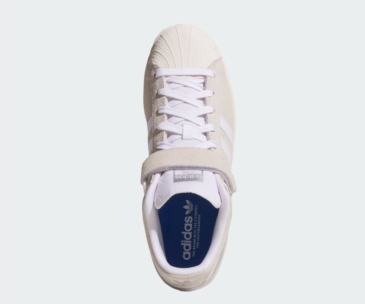 ADIDAS Pro Shell ADV Silver White top