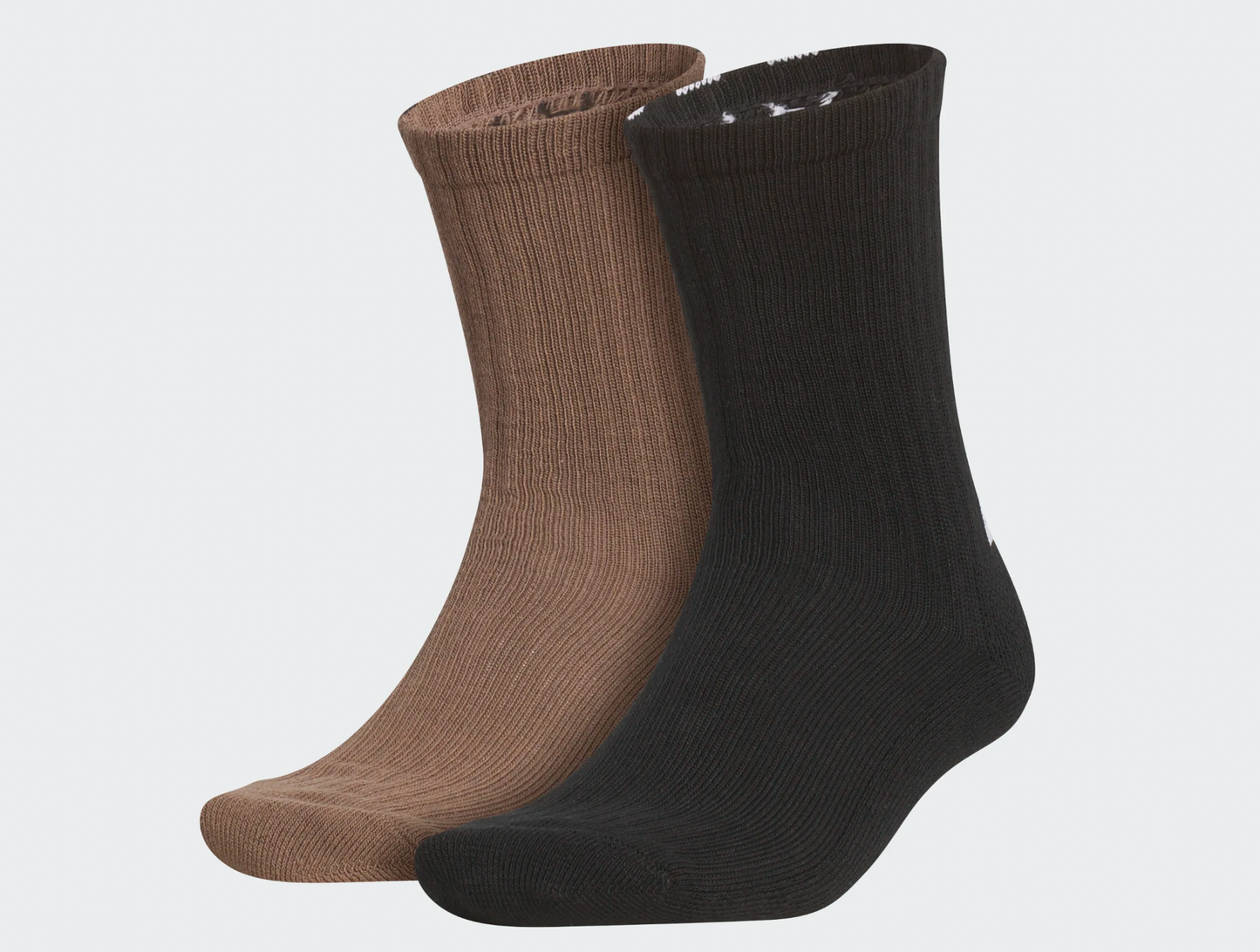 Adidas Skate Sock 2 Pack Brown Black