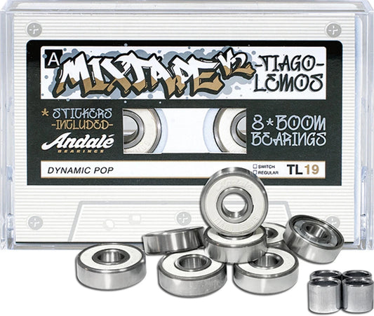 Mixtape casette with bearings spilled out