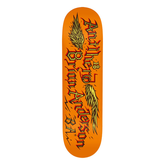 Anti Hero Brian Anderson Custom 9.02 Deck on white background