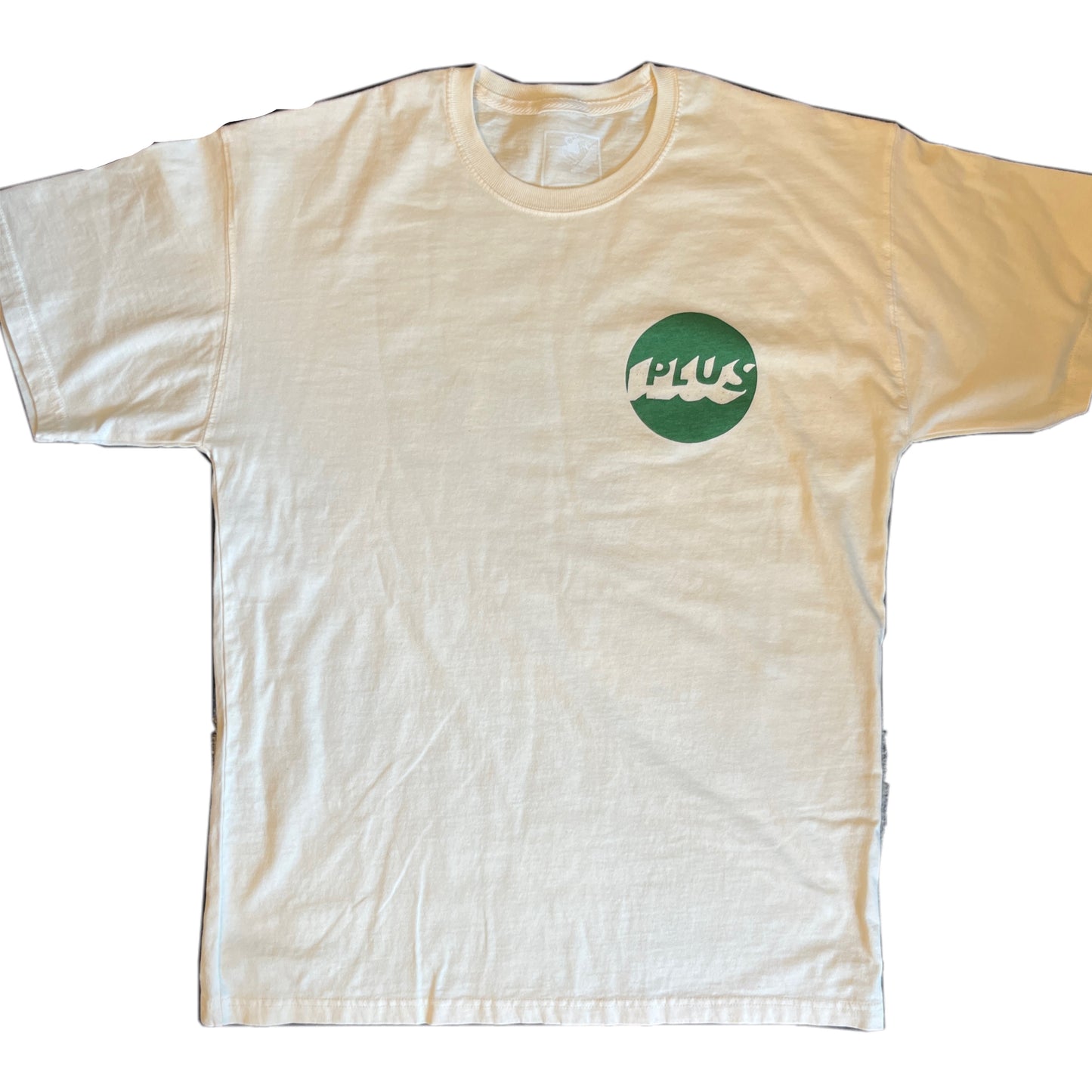 PLUS Circle Shadow Logo Tee - Plus Skateboarding