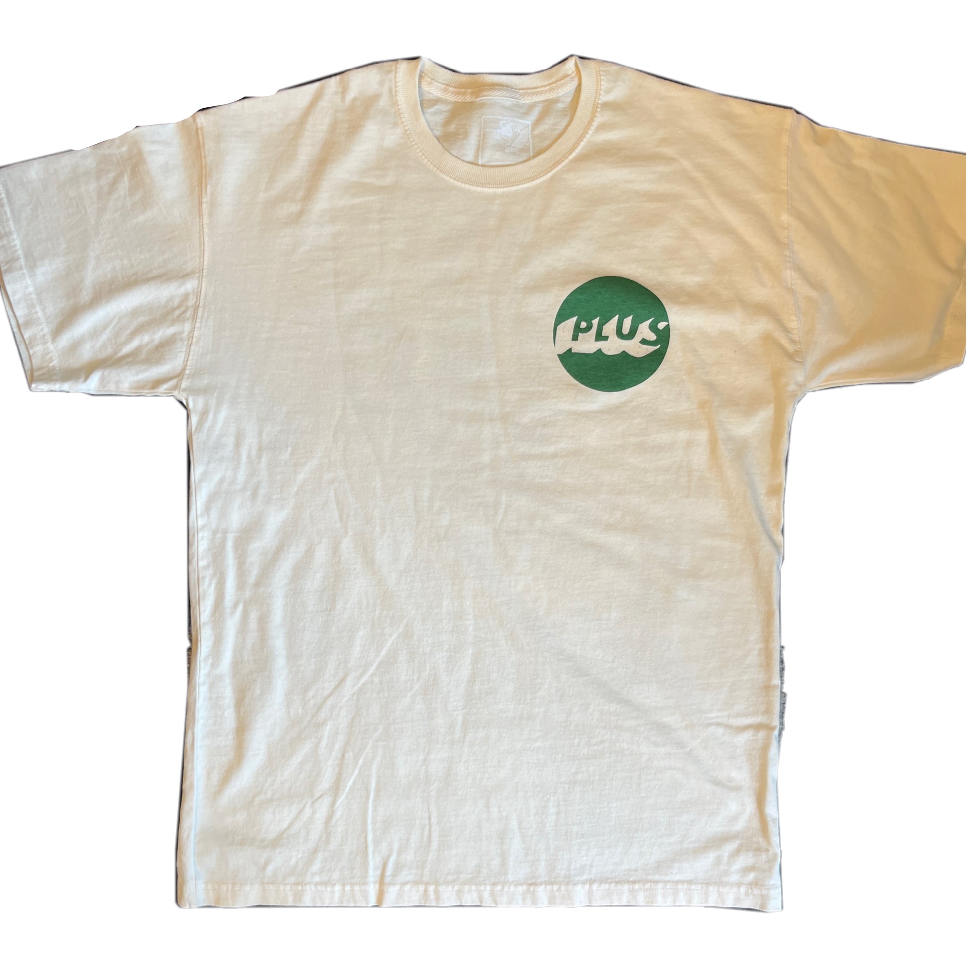 PLUS Circle Shadow Logo Tee - Plus Skateboarding