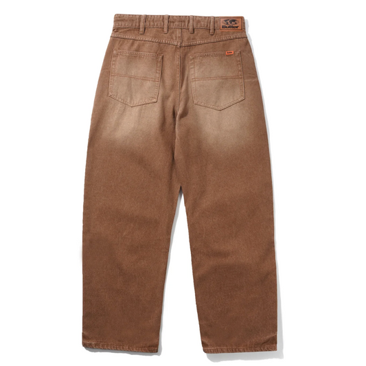 Brown pants on a white background