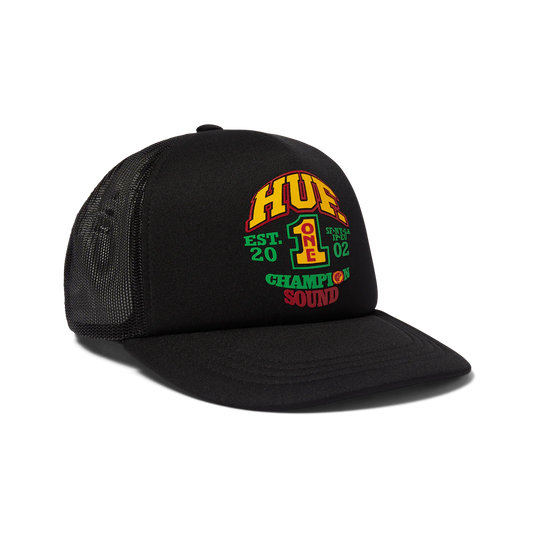 HUF Champion Sound Trucker Hat (Black)