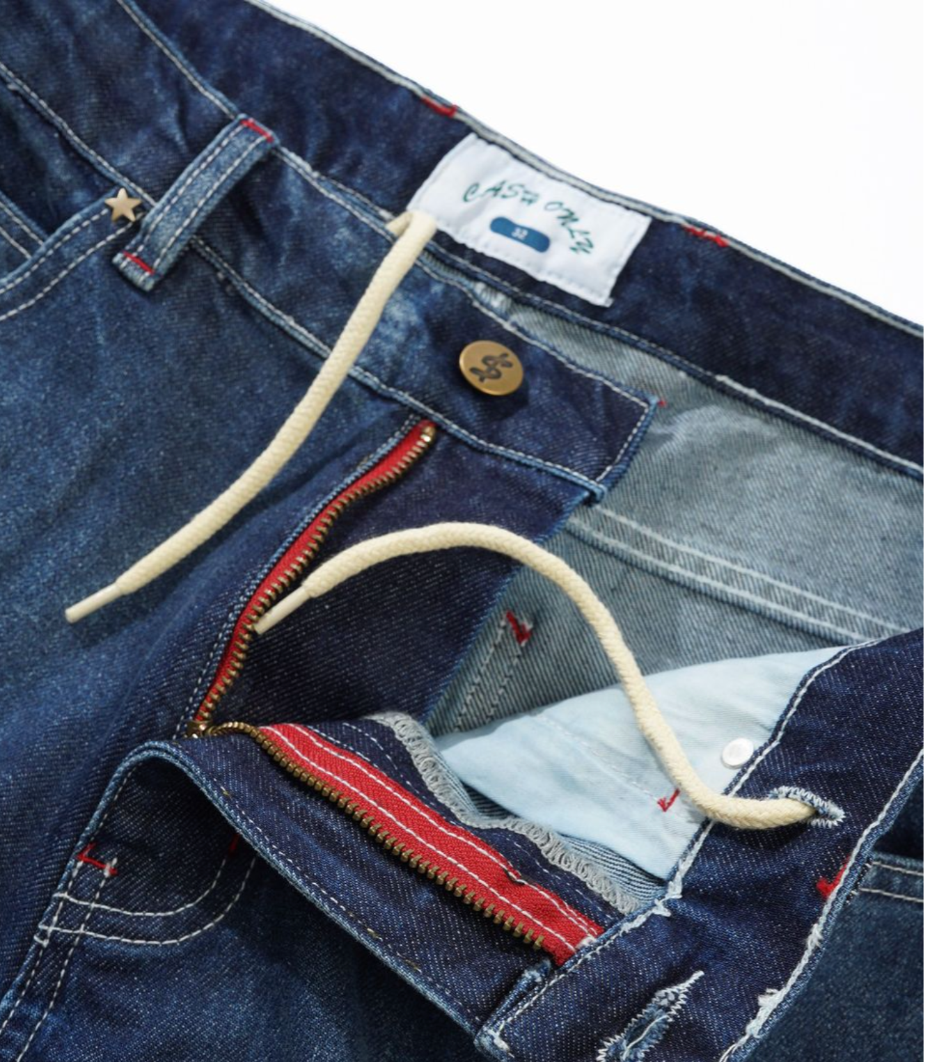 Cash Only Company Denim Shorts