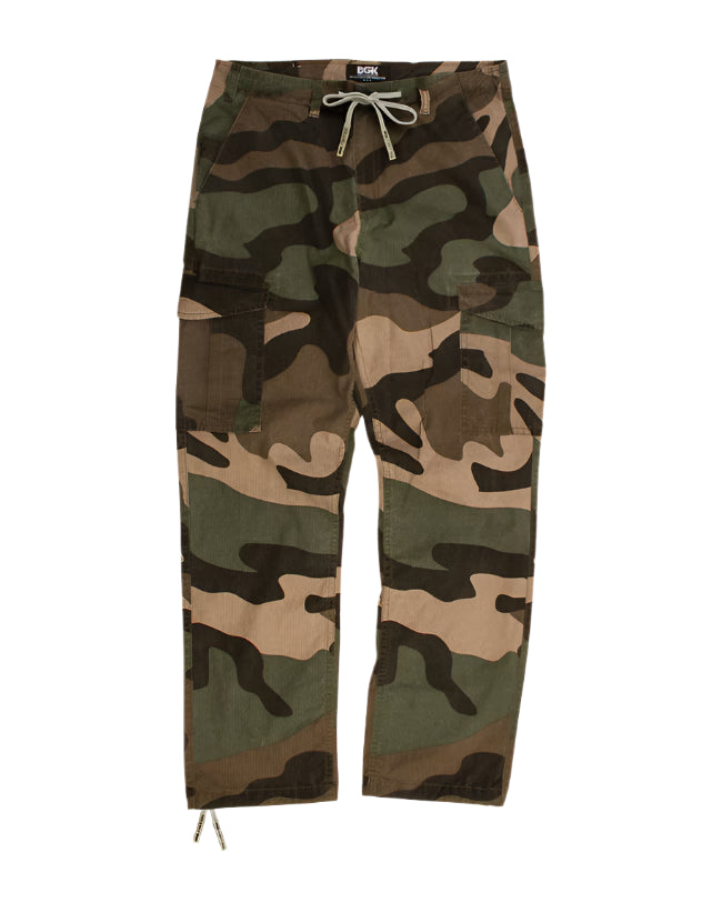 DGK O.G. Cargo Pant (Big Woods Camo)