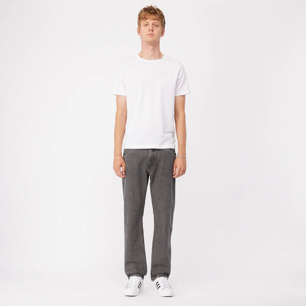Dime Straight Denim Pants (Faded Black)
