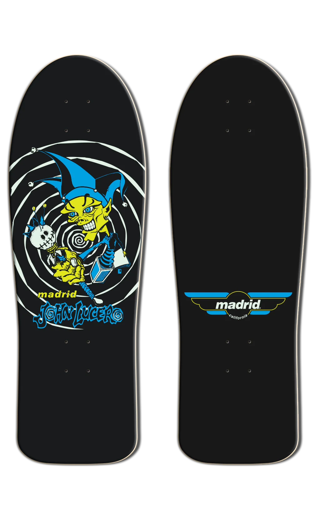 Madrid Retro Glow In the Dark Series John Lucero 10.25" - Plus Skateboarding