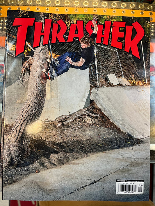 Thrasher Magazine April 2025 - Plus Skateboarding