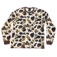 Huf Shrader L/S Camo Thermal - Plus Skateboarding