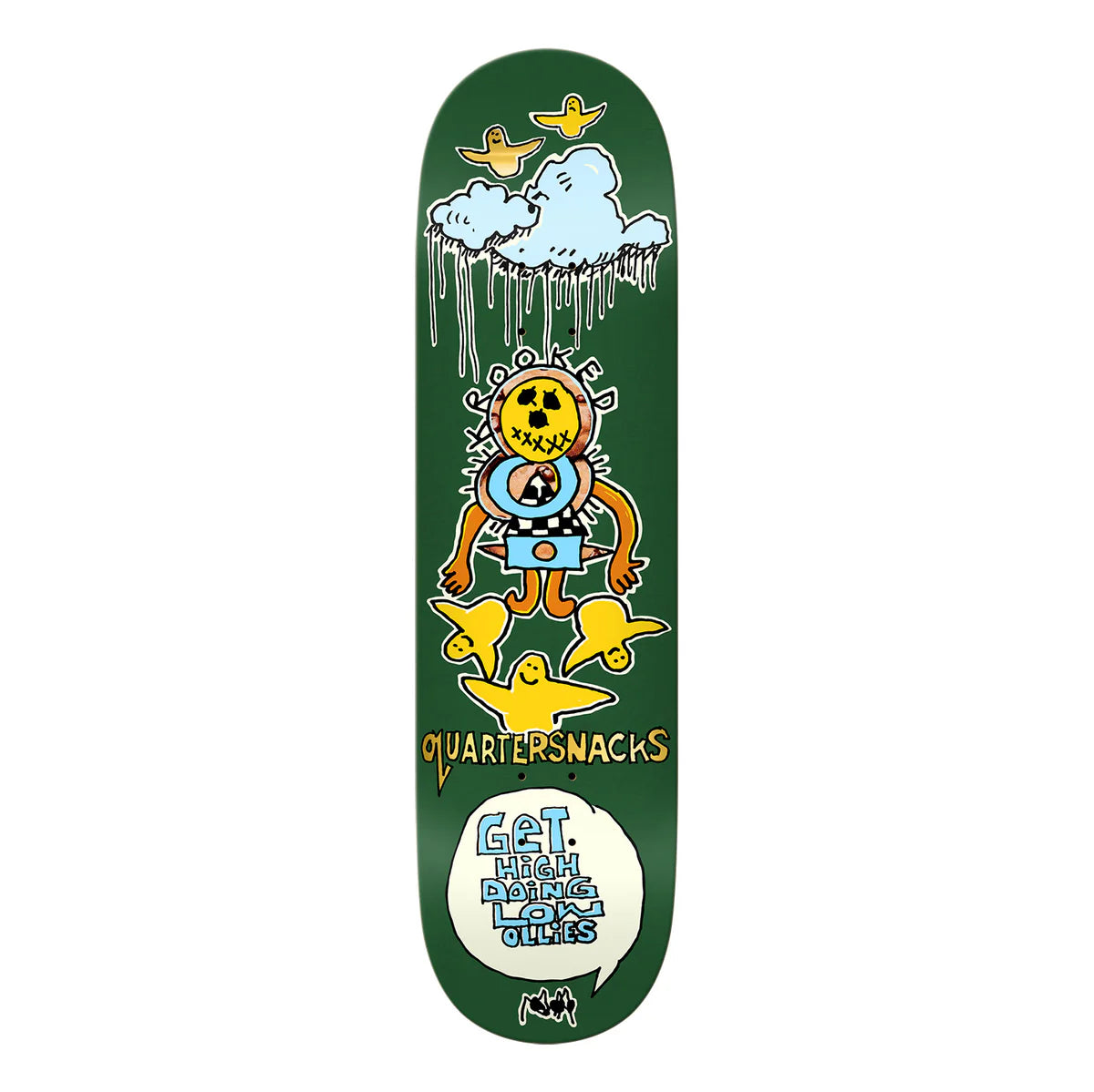 Krooked x Quartersnacks High 8.25 Deck