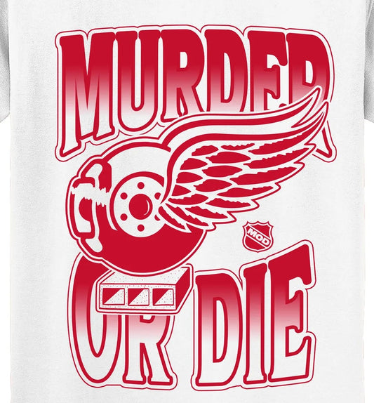 Murder or Die Wings Baseball 3/4 Tee