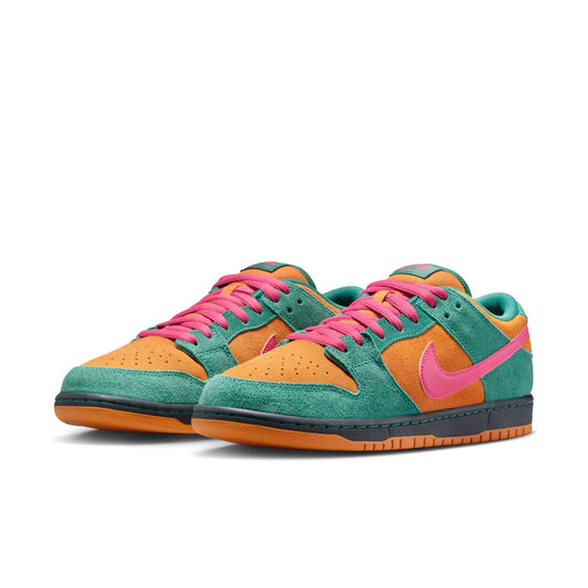 Nike SB Dunk Low Pro (Green Noise/Watermelon)2