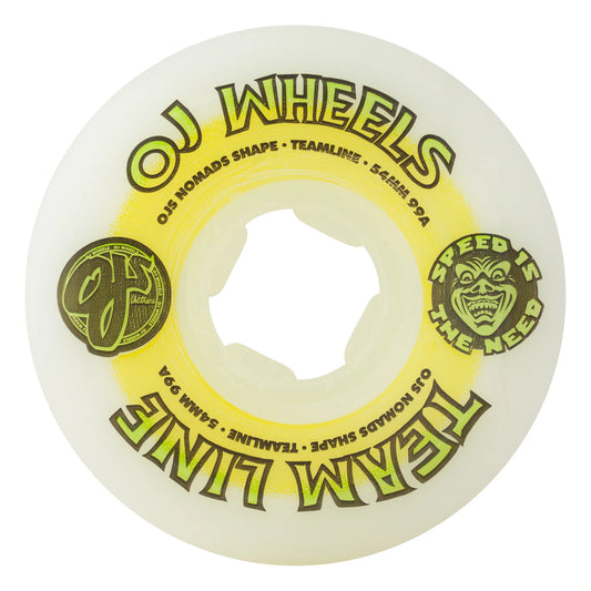 OJ Team Line Original White Hardline 99a Wheels