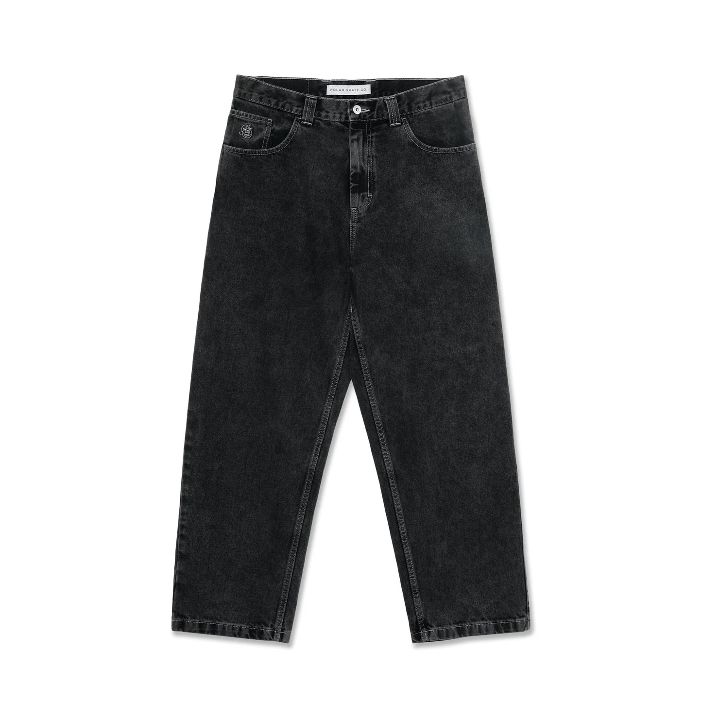 Polar Skate Co. 93! Denim Pants (Silver Black)