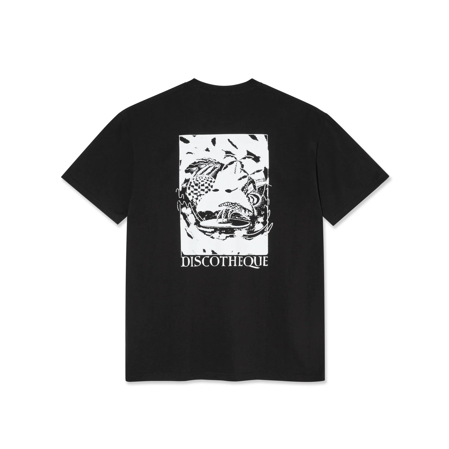 Polar Skate Co. Tee Discotheque - Black - Plus Skateboarding