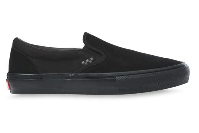 Vans Skate Slip-On (Black) - Plus Skateboarding