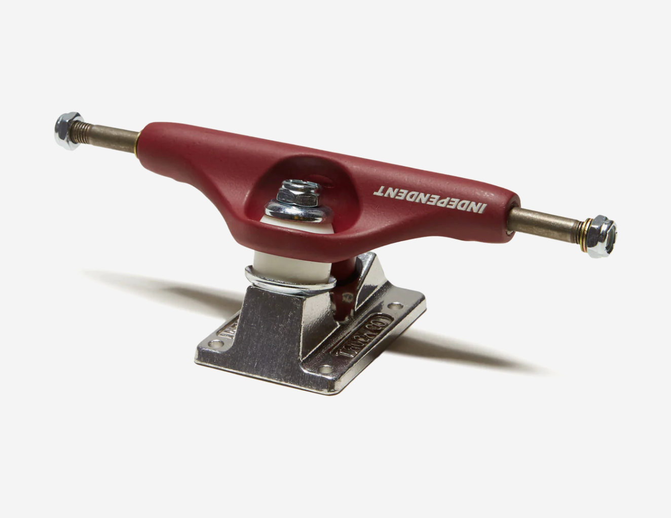 Independent 139 Stage 11 BTG Speed Burgundy Silver Standard Trucks 139 - Plus Skateboarding
