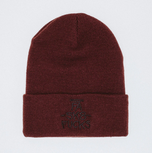 Fucking Awesome FA Sk8 Fucks Cuff Beanie - Plus Skateboarding
