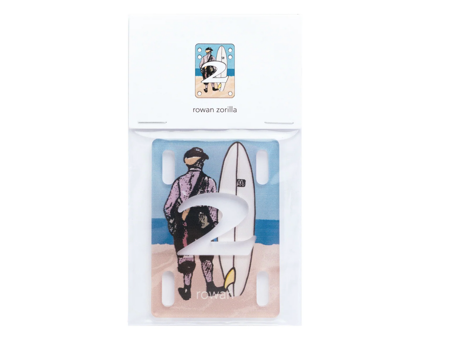 2 Riser Pads Rowan Zorilla Pro Riser - Plus Skateboarding