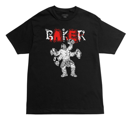 Baker Kombat Tee Black