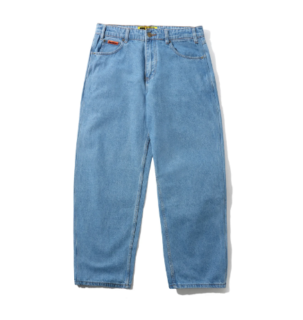 Butter Goods Relaxed Denim Jeans (Washed Indigo)