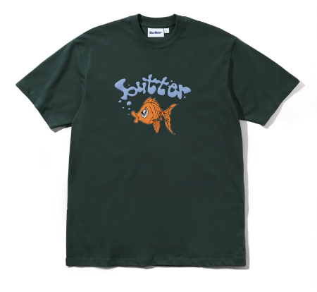 Butter Goods Goldfish Tee (Dark Forest)