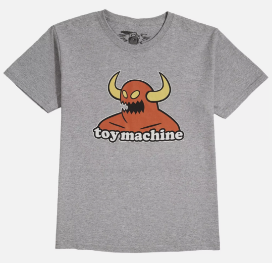 Toy Machine Monster Youth Tee (Grey)