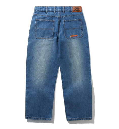 Butter Goods Witness Denim Jeans (Mid Indigo Slub)