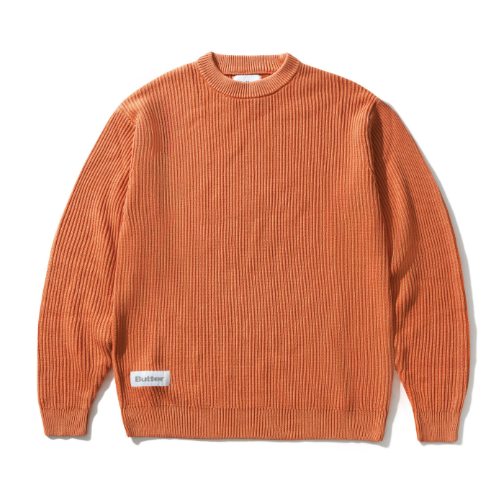 Butter Goods Bleach Knit Sweater (Coral)