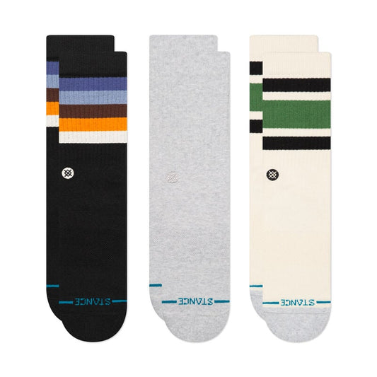 Stance Cotton Crew Socks 3 Pack (Canvas)