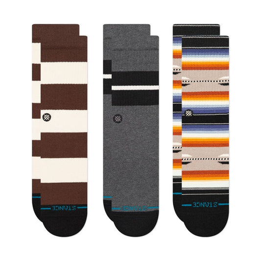 Stance Cotton Crew Socks 3 Pack (We Were Young)