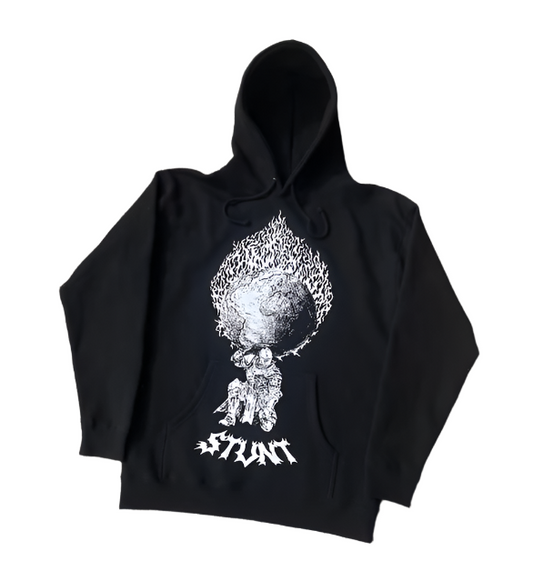 Stunt 365 Burning World Hoodie Black