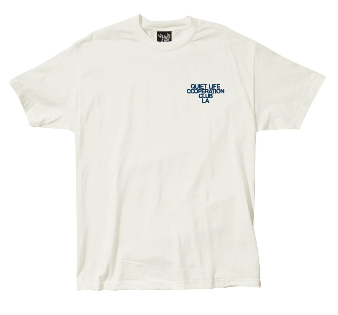 The Quiet Life Cooperation Club Tee White