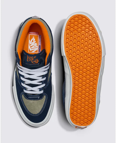 Vans Skate Half Cab Shoes (Smoke/ Navy) - Plus Skateboarding
