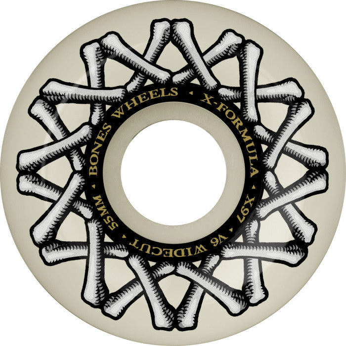 Bones XF V6 Widecut Wheels 55mm 95A