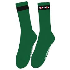 Toy Machine Seek Sock (Green)