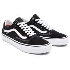 Vans Skate Old Skool (Black/White) - Plus Skateboarding