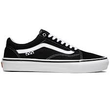 Vans Skate Old Skool (Black/White) - Plus Skateboarding