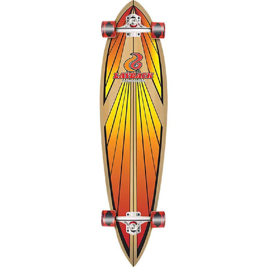 Layback Soul Ride Pintail Longboard Complete