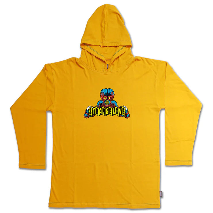 StrangeLove Mutant Gold Long Sleeve Hooded T-Shirt