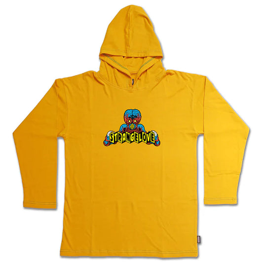 StrangeLove Mutant Gold Long Sleeve Hooded T-Shirt