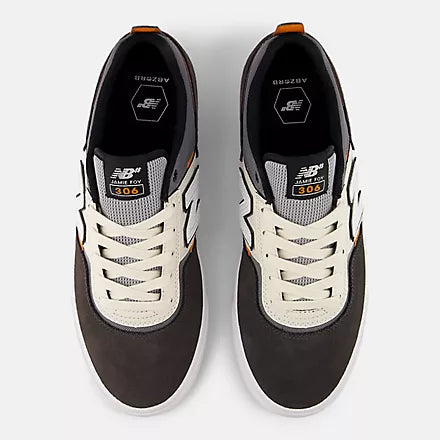 New Balance Numeric Jamie Foy 306 Shoes (Black Cement/Sea Salt)