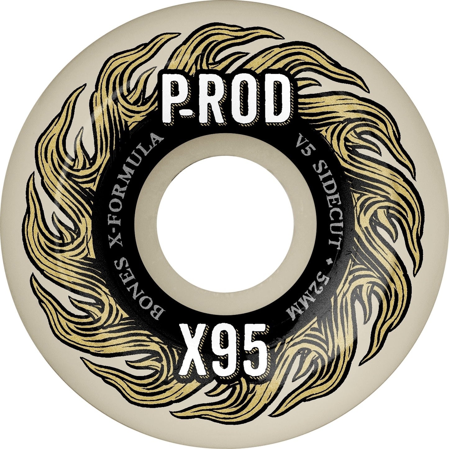 Bones XF P-Rod Pro V5 Sidecut Wheels 54mm 95A