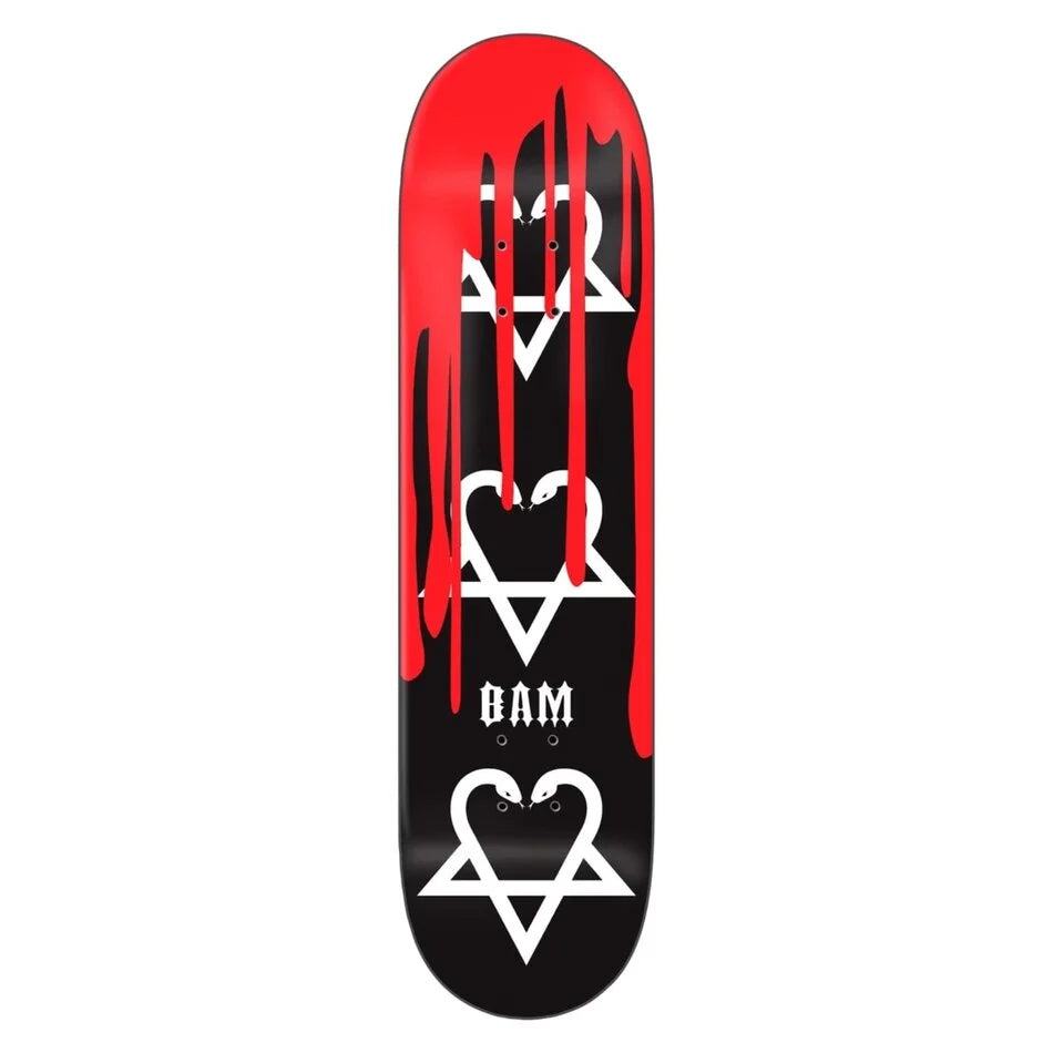 Zero Bam Margera 2 Snakes With Blood Deck 8.5"