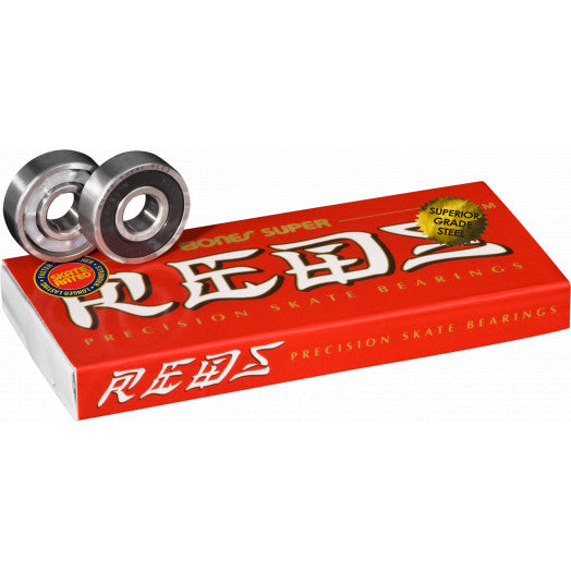 Bones super reds bearing - Plus Skateboarding